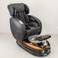 Massage Pedicure Chair with Basin for Nail Spa Treatment DN0123_Massage Pedicure Chairs