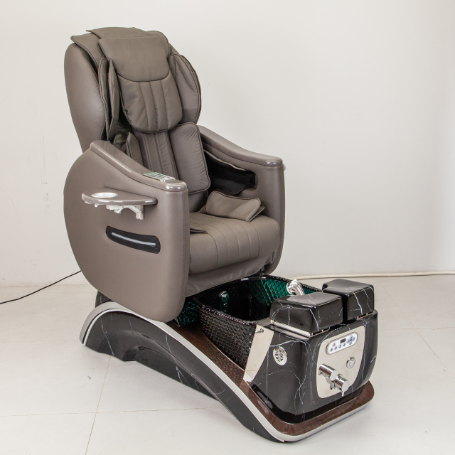 Massage Pedicure Chair with Foot Spa Basin for Nail Salon DN0125_Massage Pedicure Chairs