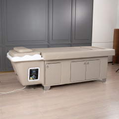 Reclining Shampoo Bed with Basin for Hair Washing and Salon Use DN0050_Pedicure Shampoo Beds
