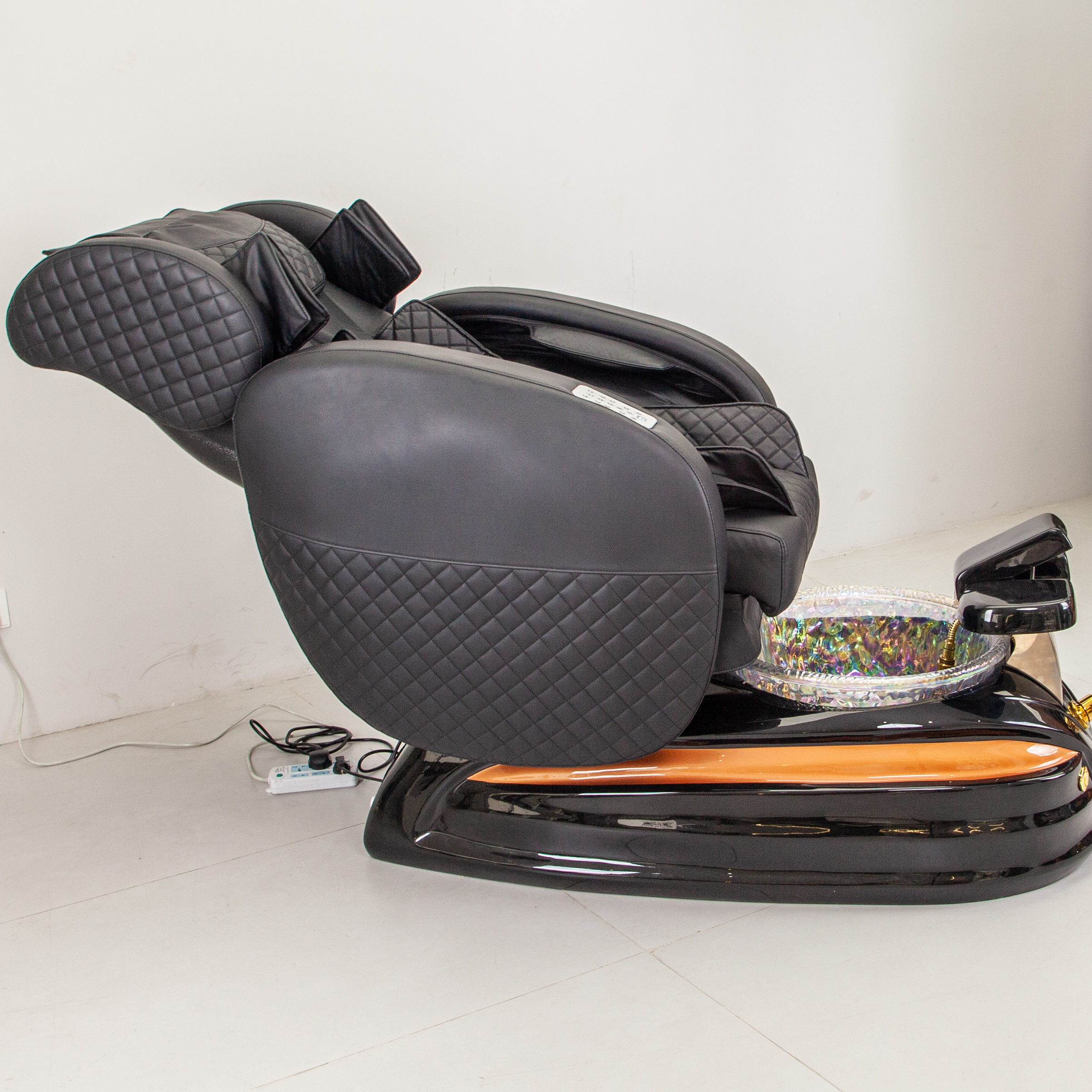 Massage Pedicure Chair with Basin for Nail Spa Treatment DN0123_Massage Pedicure Chairs