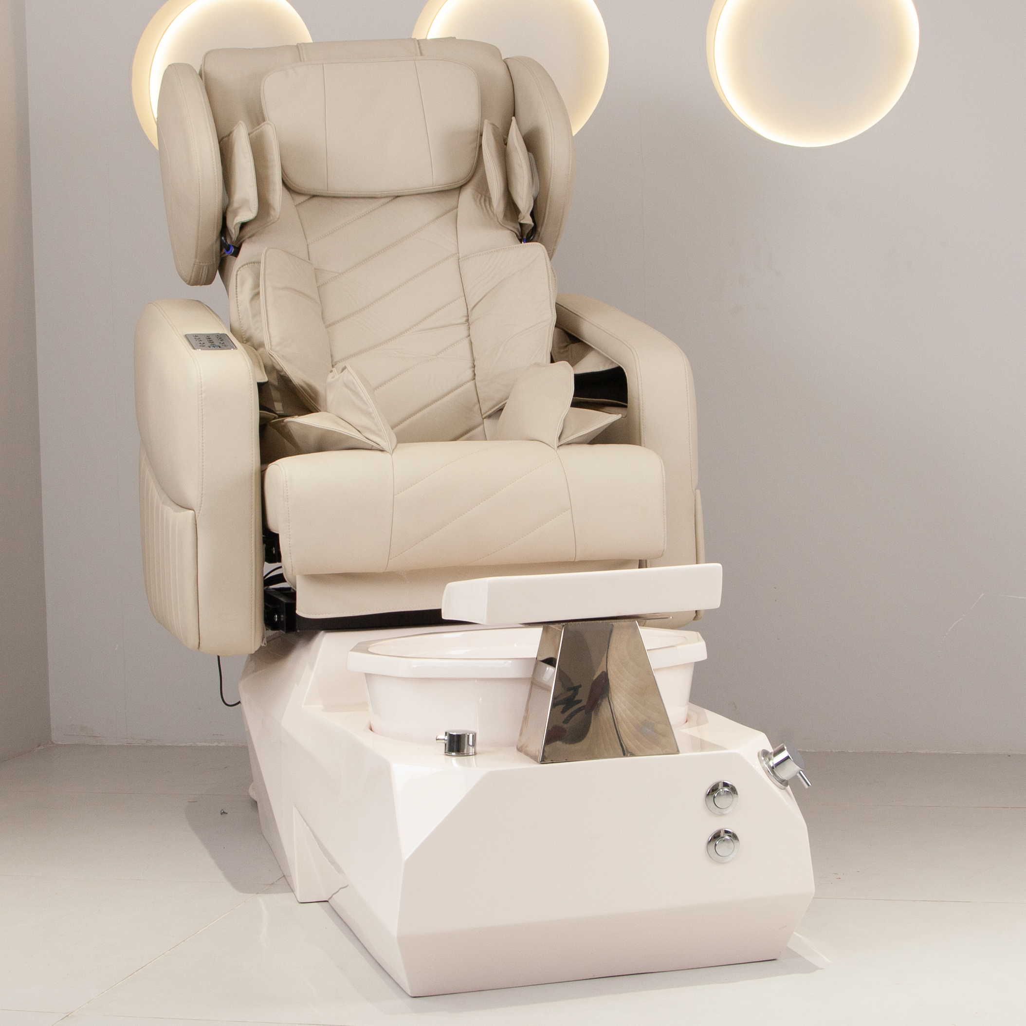 Ergonomic Massage Pedicure Chair with Back Support for Nail Salon DN0127_Massage Pedicure Chairs