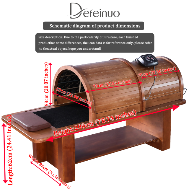 Infrared Thermal Jade Massage Bed for Full Body Therapy DN0109_Herbal Heating Beds
