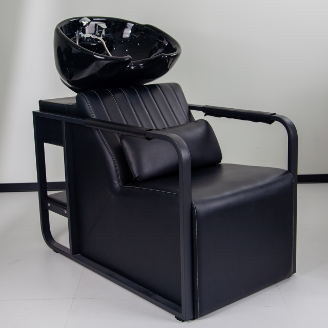 Basic Shampoo Chair with Hair Washing Basin for Barber Shop DN0072_Basic Shampoo Chairs