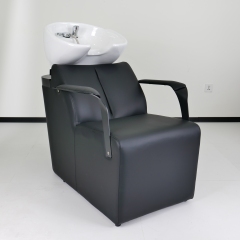 Basic Reclining Shampoo Chair with Wash Basin for Beauty Salon DN0073_Basic Shampoo Chairs