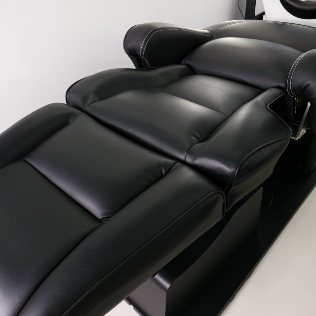 Electric Shampoo Chair with White Backwash Basin for Salon Use DN0075_Electric Shampoo Chairs