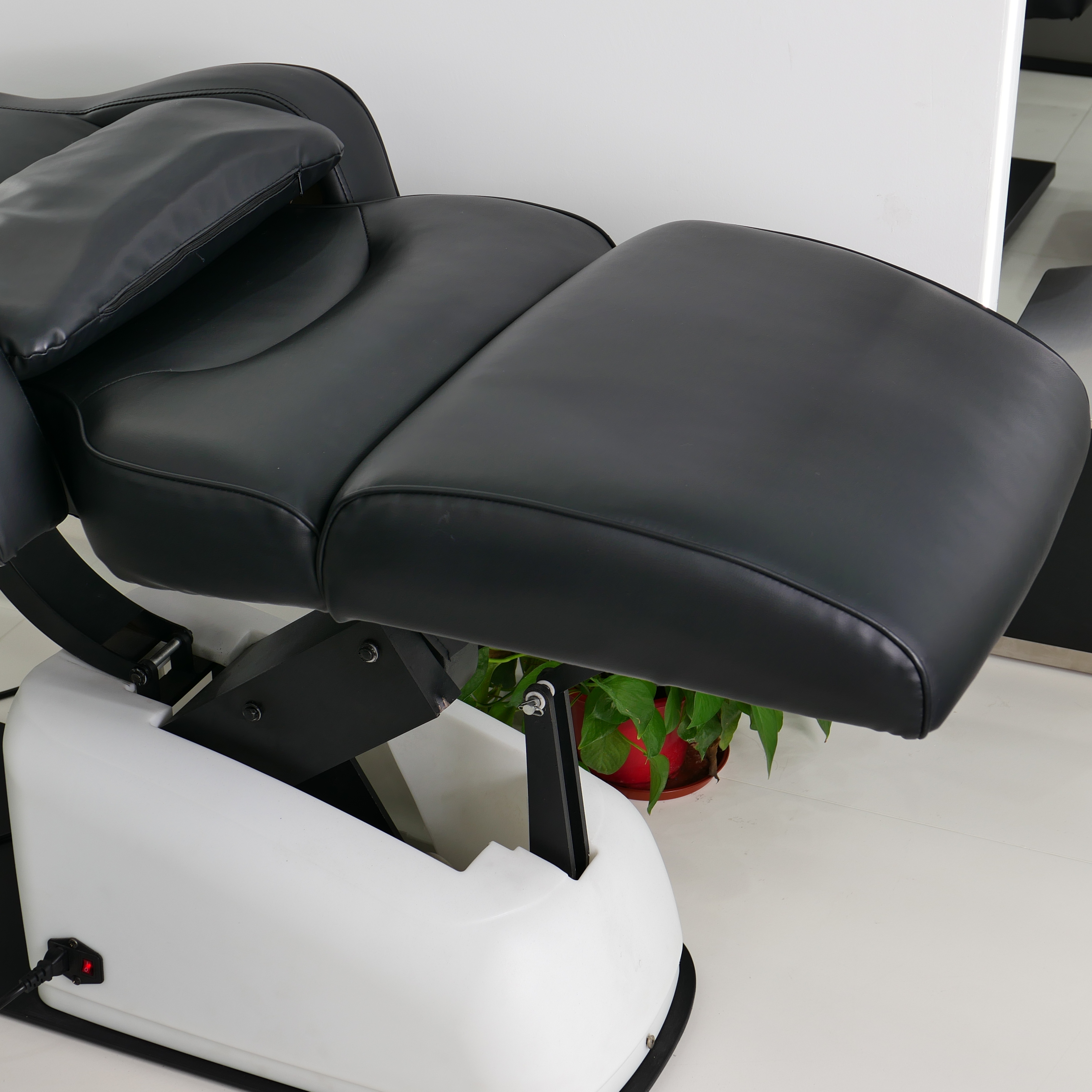 Electric Shampoo Chair with White Backwash Basin for Salon Use DN0075_Electric Shampoo Chairs