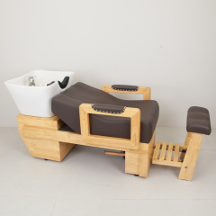 Basic Hair Wash Chair with Backwash Basin for Salon Use DN0063_Basic Shampoo Chairs