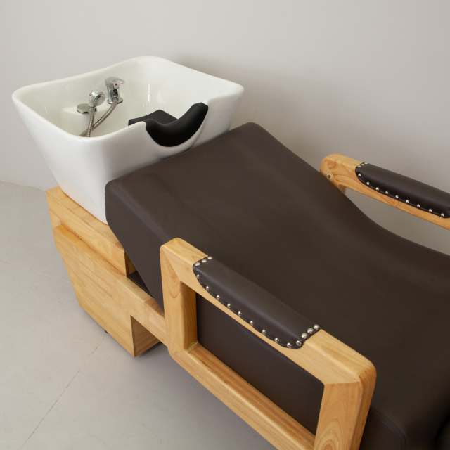Basic Hair Wash Chair with Backwash Basin for Salon Use DN0063_Basic Shampoo Chairs