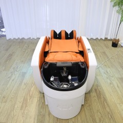 Mobile Backwash Shampoo Unit with Electric System for Salon Use DN0227_Massage Shampoo Beds