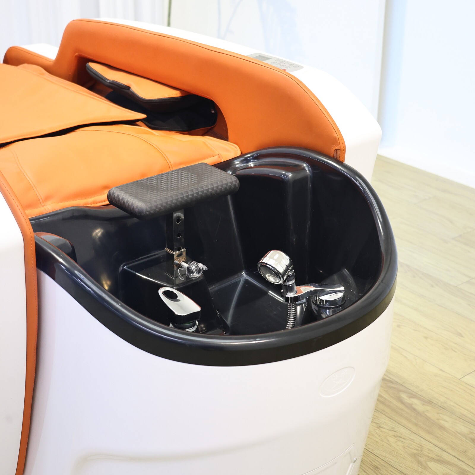 Mobile Backwash Shampoo Unit with Electric System for Salon Use DN0227_Massage Shampoo Beds