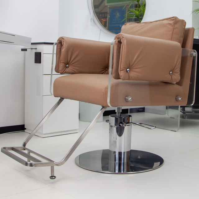 Hydraulic Barber Chair for Vintage Style Salon Use DN0117_Hydraulic Chairs