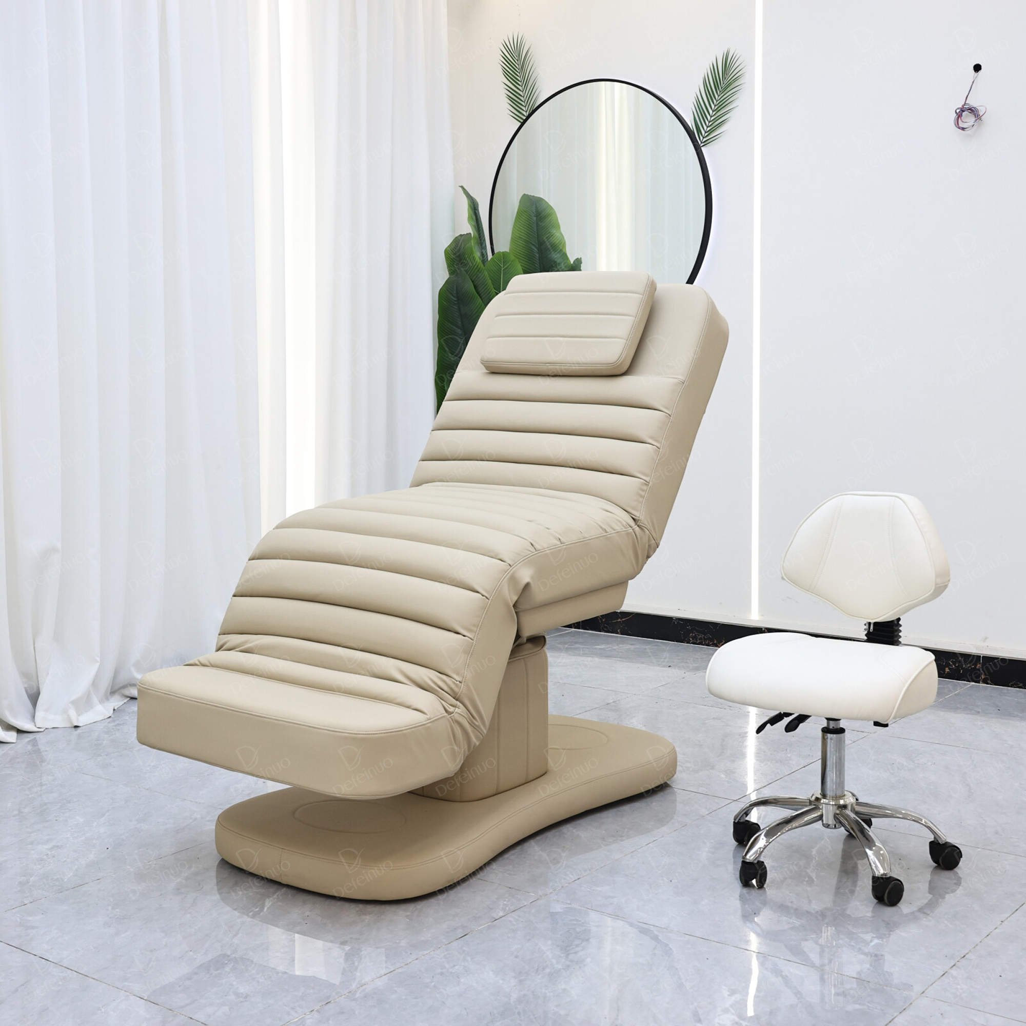 3 Motor Electric Beauty Chair for Lash Facial and Tattoo Treatment DN0237_Electric Beauty Chairs