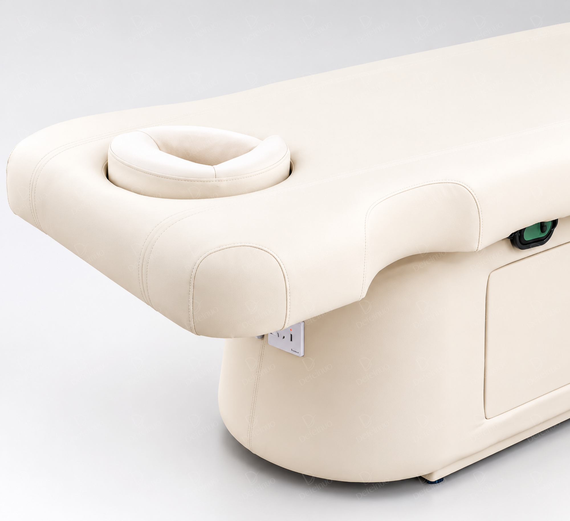 1 Motor Electric Beauty Bed with Adjustable Backrest and Storage for Salon Use DN0021_1 Motor Beds