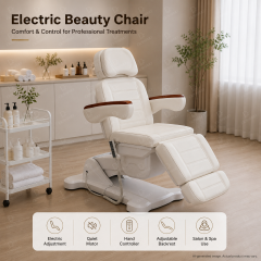 3 to 4 Motor Electric Beauty Chair with Armrests for Medical Spa DN0022_Electric Beauty Chairs