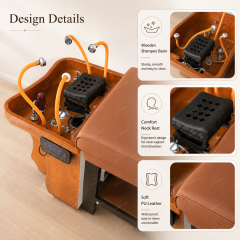 Automatic Head Spa Shampoo Bed with Water Circulation System DN0051_Standard Shampoo Beds