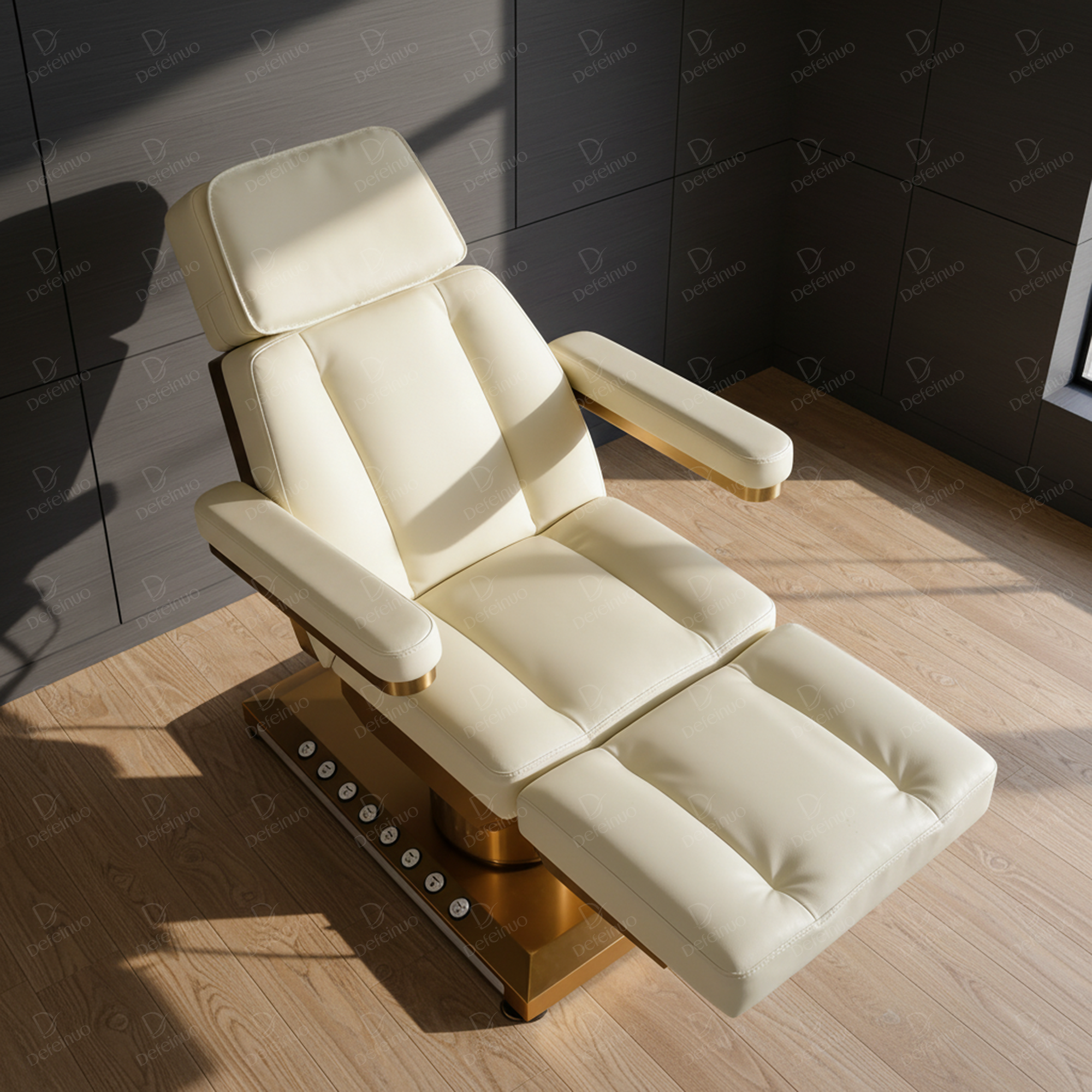 Reclining Treatment Couch for Spa Clinic and Rehab Therapy Use DN0032_Electric Beauty Chairs