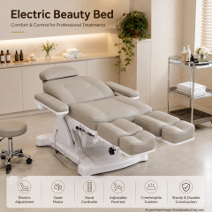 5 Motor Electric Beauty Chair for Spa Tattoo and Lash Treatment DN0036_Electric Beauty Chairs