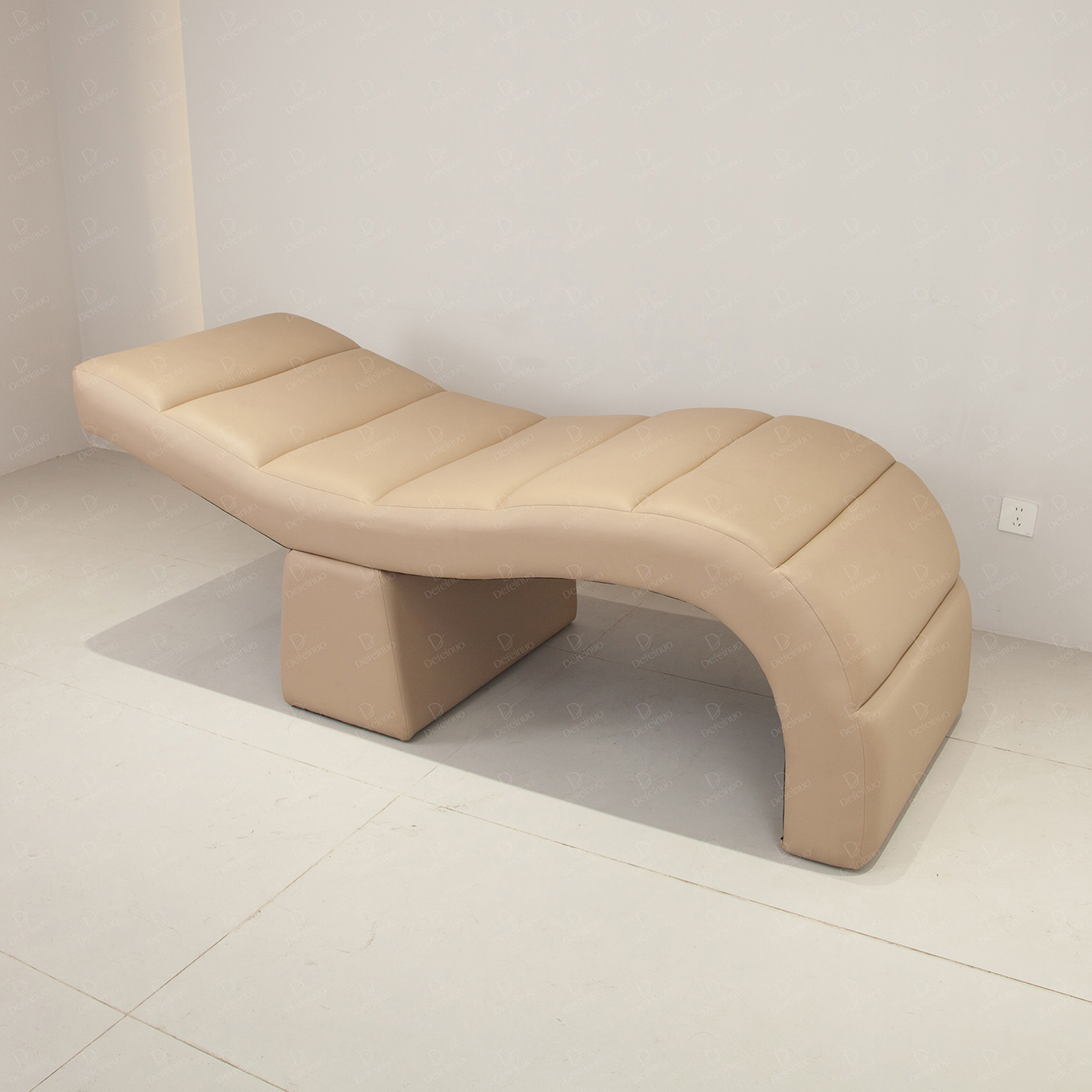 Curved Lash Extension Bed for Beauty Parlour and Facial Treatment DN0025_Lash Beds