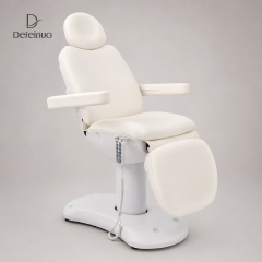 Rotating Electric Beauty Chair with Adjustable Footrest and Leg Support DN0044_Electric Beauty Chairs