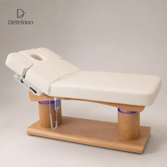Heated Electric Beauty Bed with PU Leather for Lash and Facial Treatment DN0287_4 Motor Beds