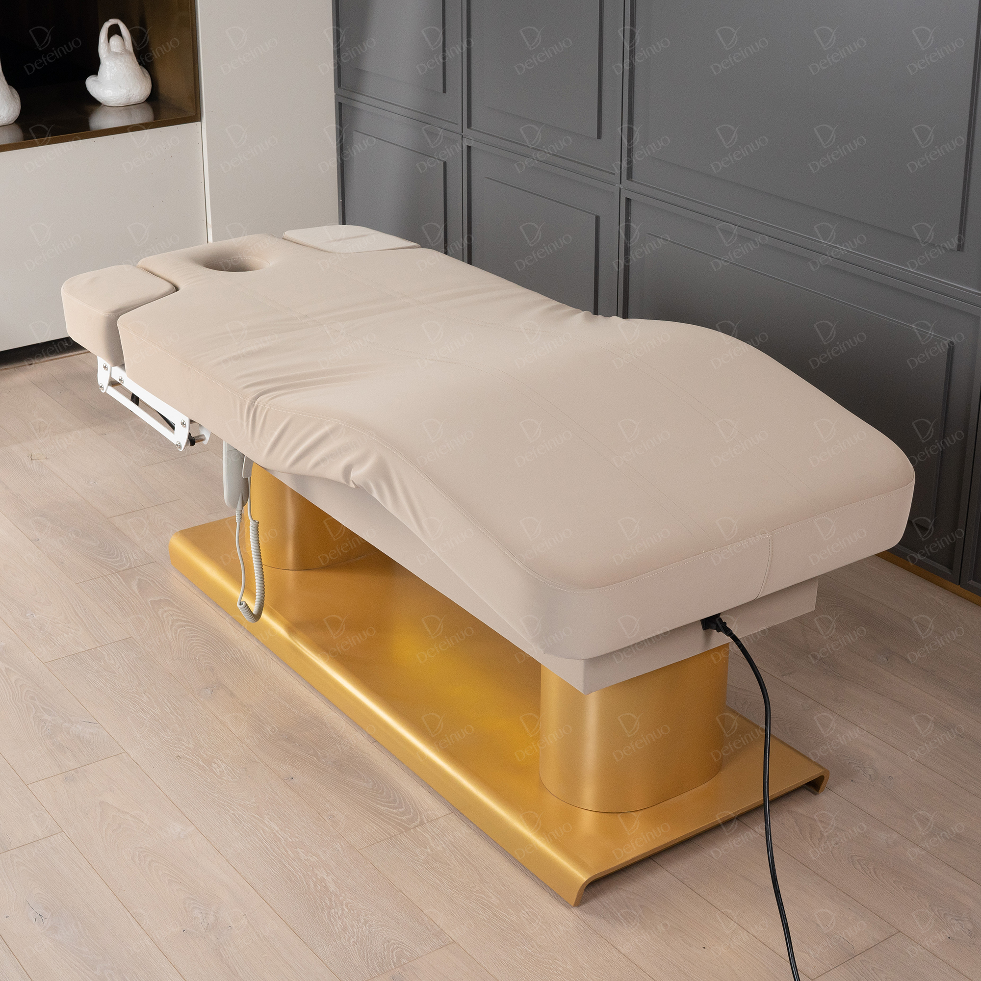 Luxury 4 Motor Electric Beauty Bed for Spa Facial Treatment DN0011_4 Motor Beds