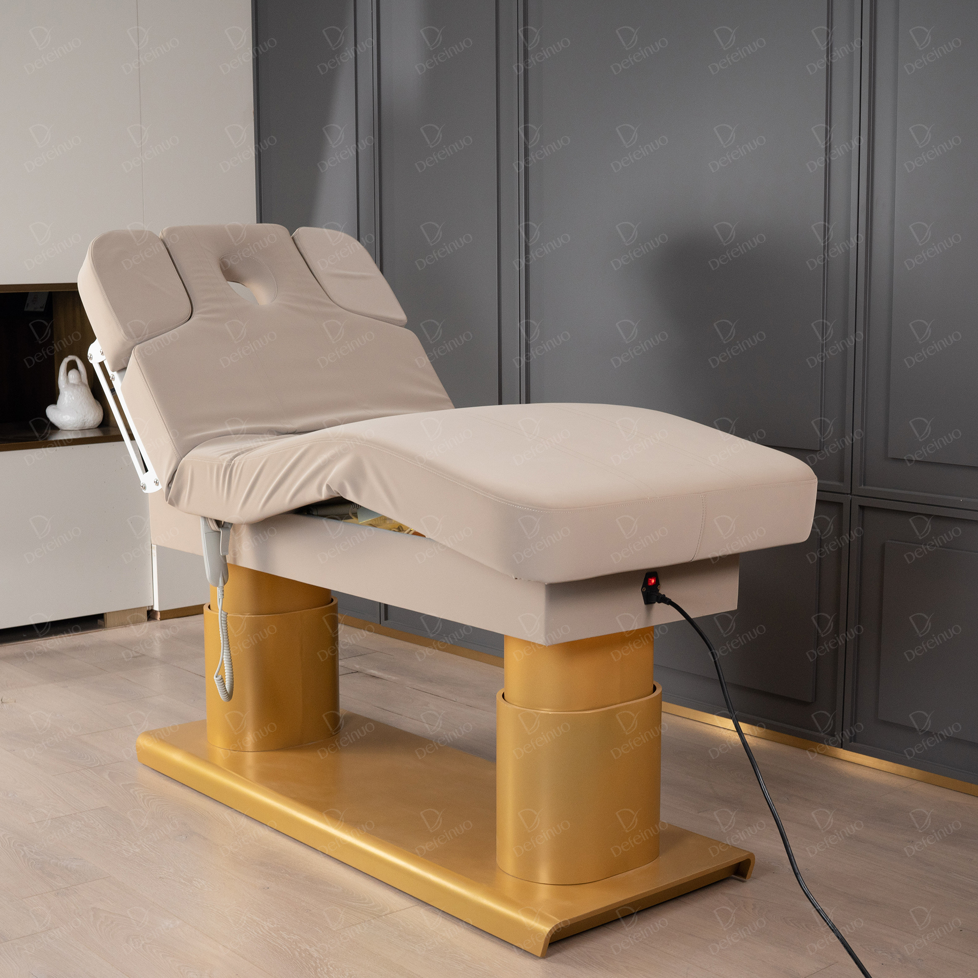 Luxury 4 Motor Electric Beauty Bed for Spa Facial Treatment DN0011_4 Motor Beds