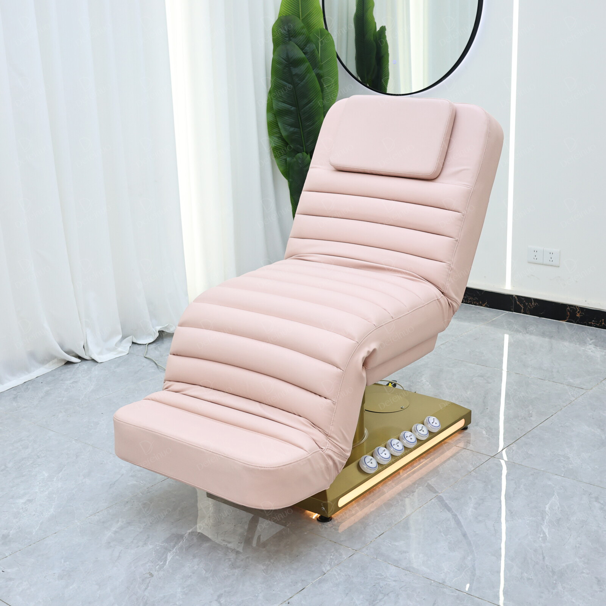 4 Motor Electric Beauty Chair with Adjustable Function for Facial Spa Use DN0240_Electric Beauty Chairs