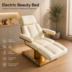 Reclining Treatment Couch for Spa Clinic and Rehab Therapy Use DN0032_Electric Beauty Chairs