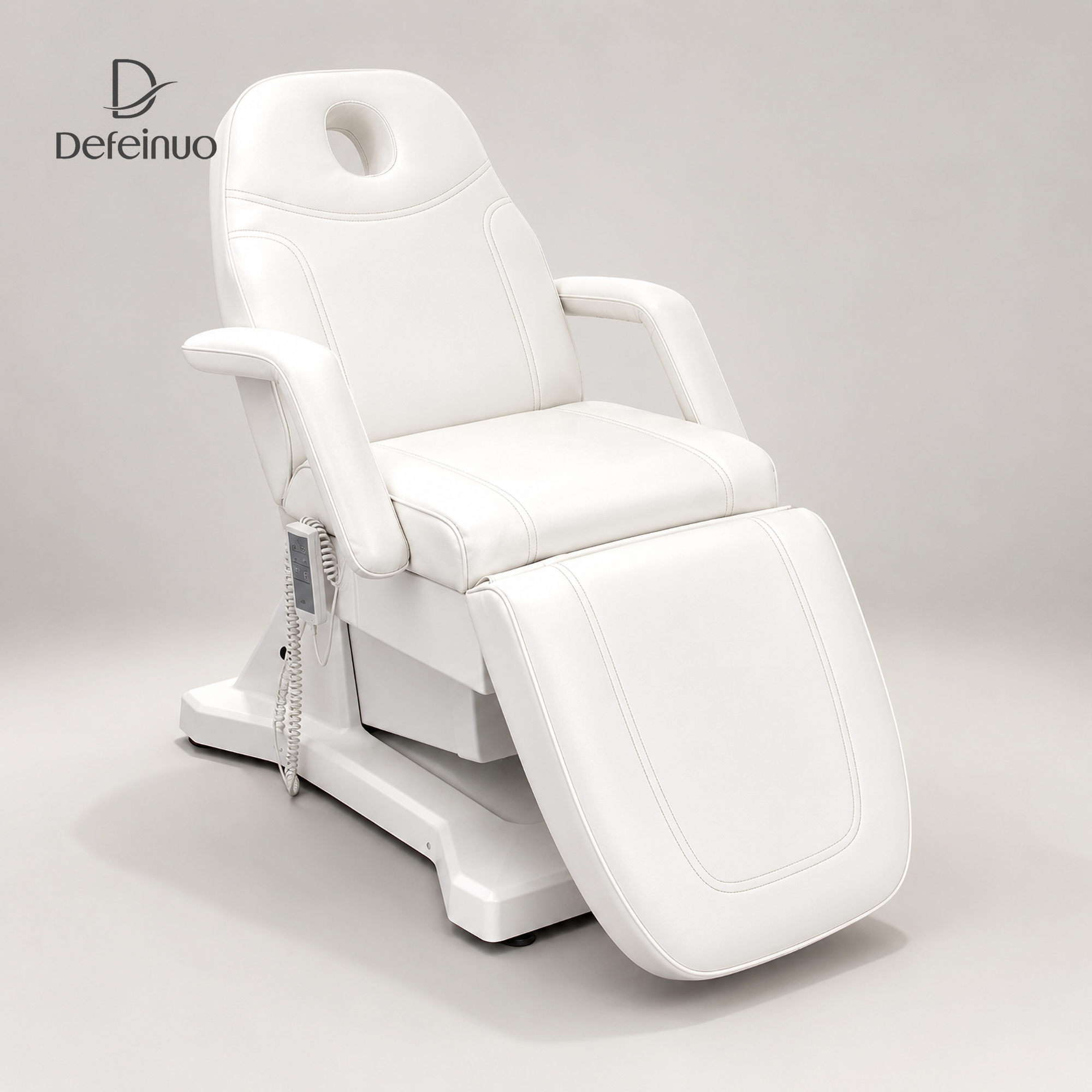 3 Motor Electric Beauty Chair with Adjustable Backrest and Leg Rest DN0024_Electric Beauty Chairs