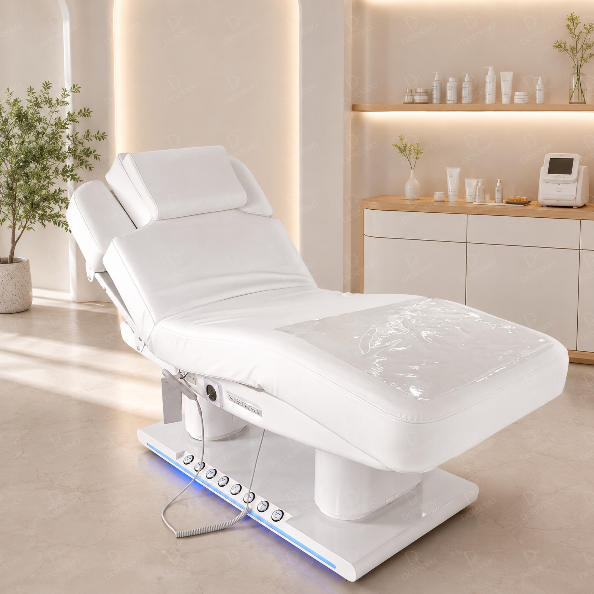 4 Motor Electric Beauty Bed with Heating Function for Salon Use DN0033_4 Motor Beds