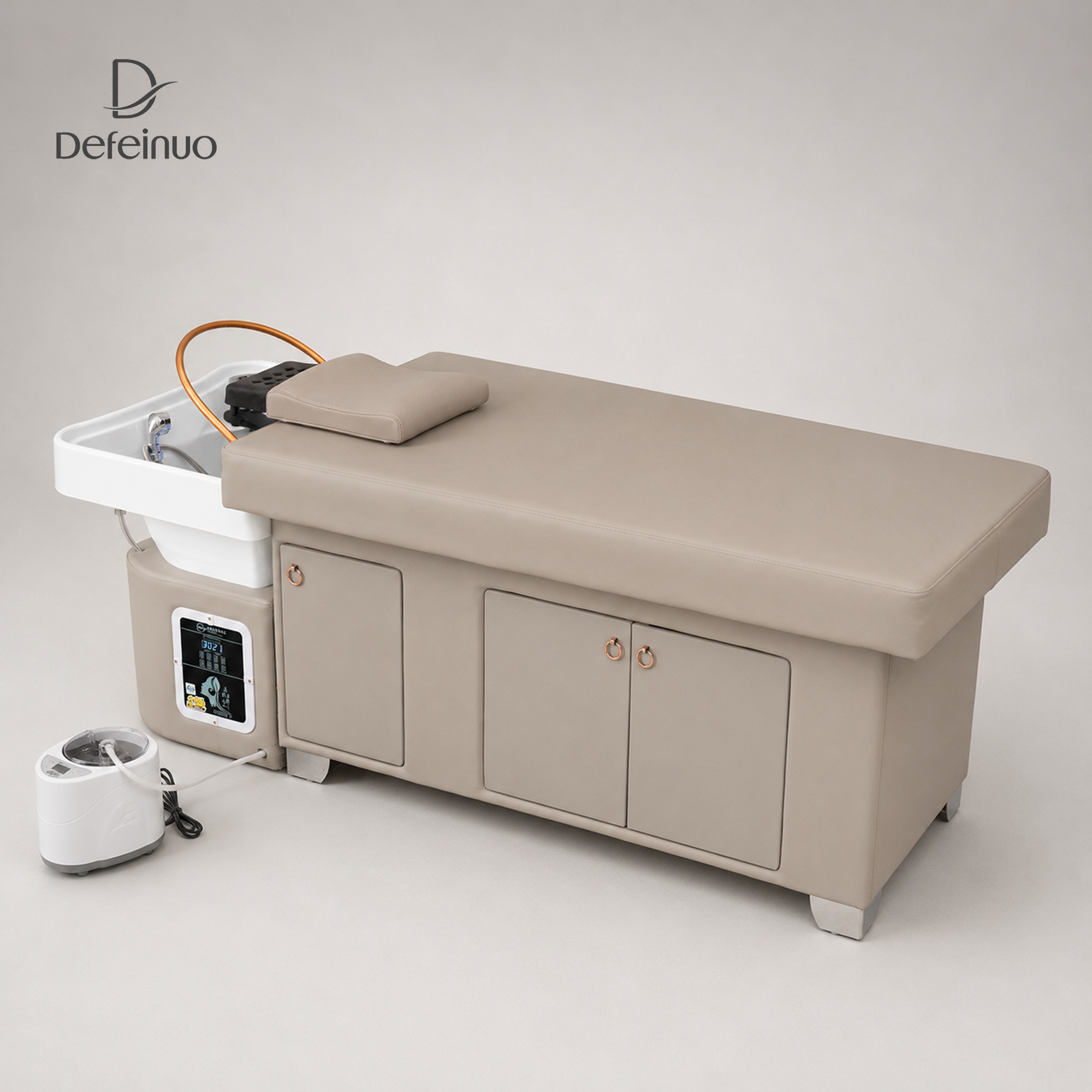 Japanese Style Head Spa Shampoo Bed with Water Circulation for Salon DN0056_Standard Shampoo Beds