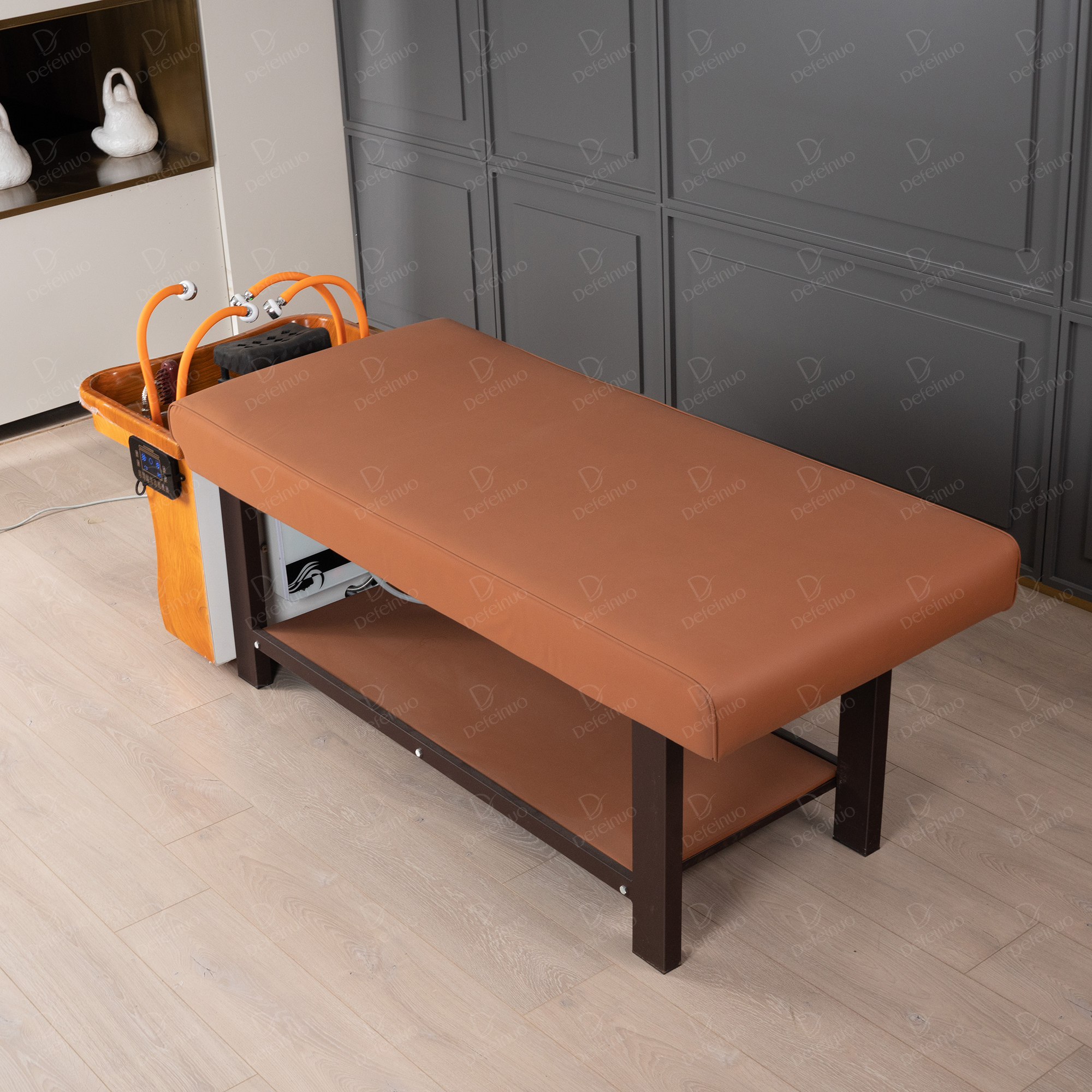 Automatic Head Spa Shampoo Bed with Water Circulation System DN0051_Standard Shampoo Beds