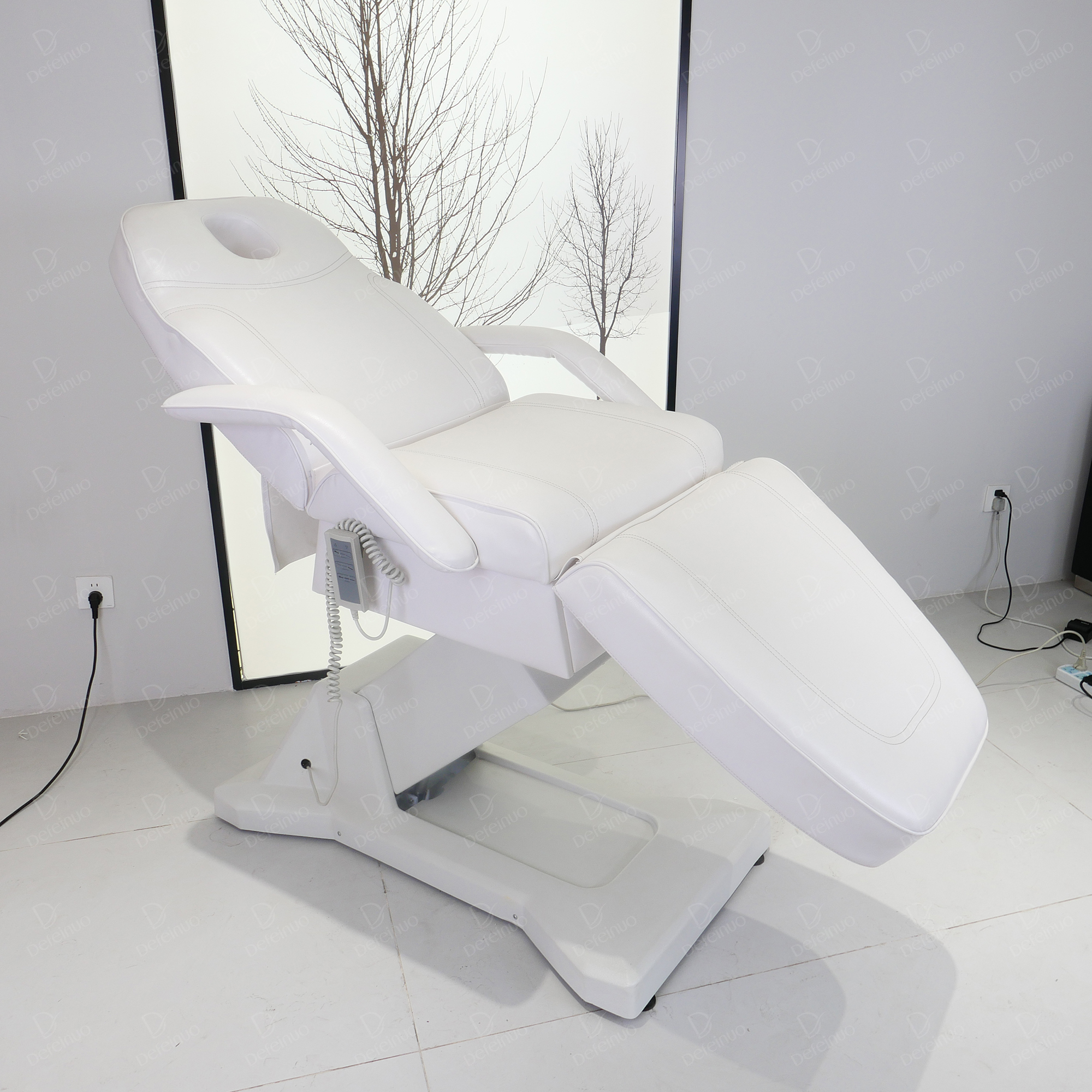 3 Motor Electric Beauty Chair with Adjustable Backrest and Leg Rest DN0024_Electric Beauty Chairs