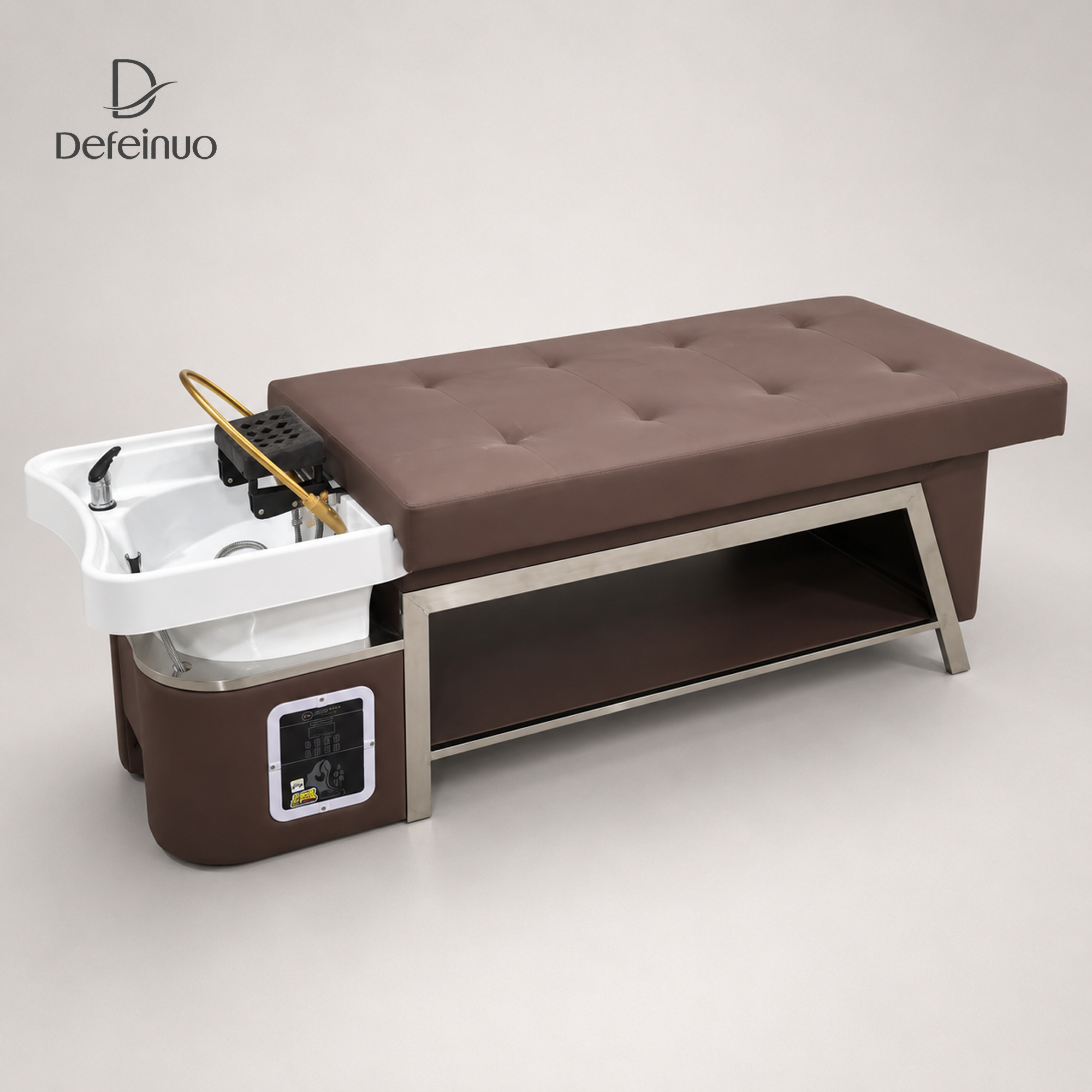 Water Circulation Head Spa Shampoo Bed with Stool System DN0092_Standard Shampoo Beds