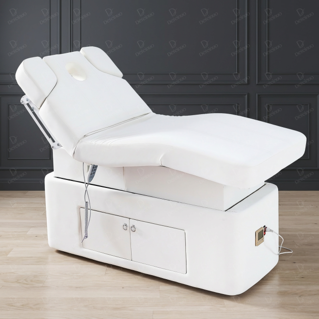 4 Motor Electric Beauty Bed with Adjustable Height and Heating DN0006_4 Motor Beds