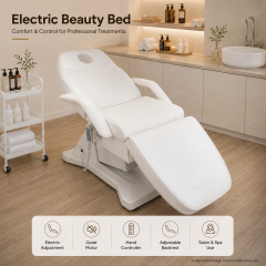 3 Motor Electric Beauty Chair with Adjustable Backrest and Leg Rest DN0024_Electric Beauty Chairs
