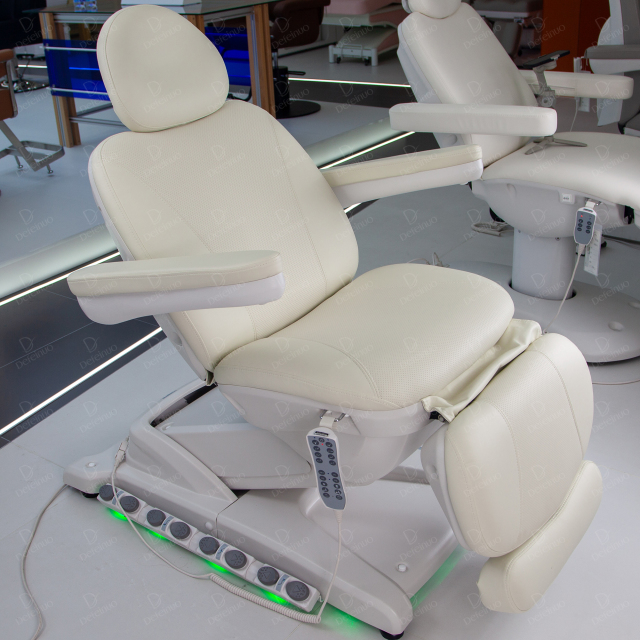 4 Motor Electric Beauty Chair with Backrest Lift and Heating Function DN0043_Electric Beauty Chairs