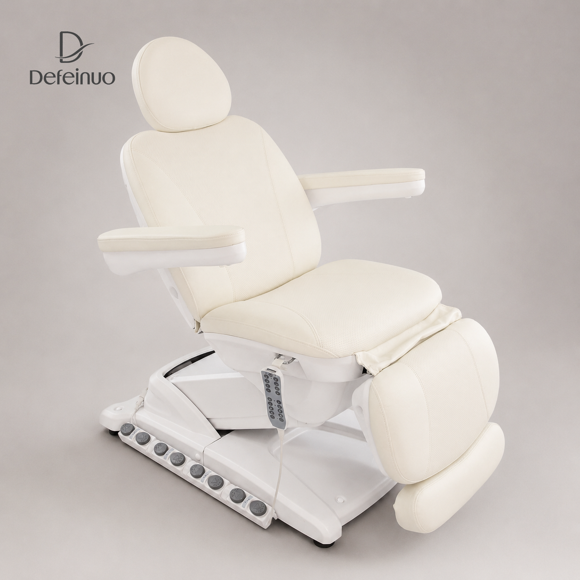 4 Motor Electric Beauty Chair with Backrest Lift and Heating Function DN0043_Electric Beauty Chairs