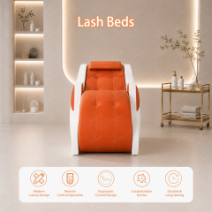 Lash Extension Bed with High Density Sponge and PU Leather for Beauty Salon DN0001_Lash Beds
