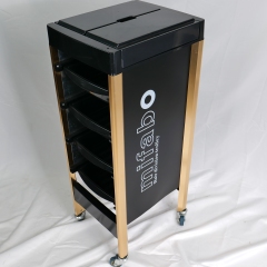 5 Drawer Metal Salon Trolley Cart for Beauty Salon Use DN0196_Salon Trolleys