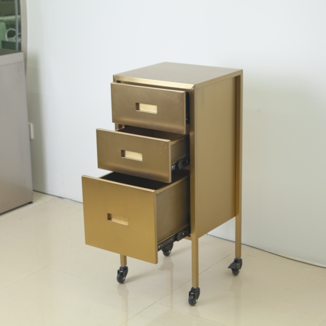 Salon Styling Station Trolley with Storage for Hair Salon Use DN0253_Salon Trolleys
