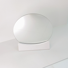 Double-Sided Salon Styling Mirror with Stainless Steel Base DN0142_Salon Mirrors