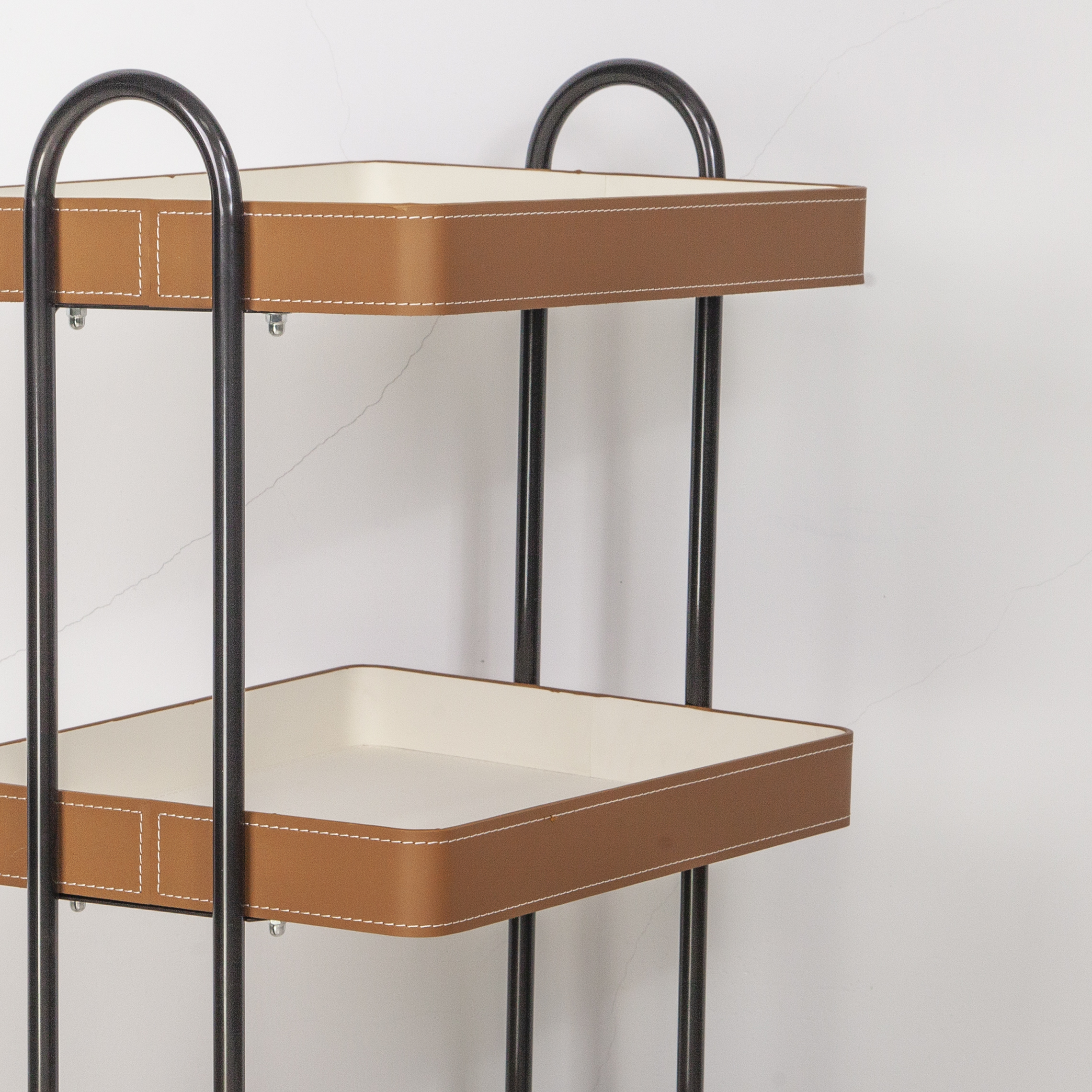 Multi-Drawer Stainless Steel Salon Trolley Cart for Beauty Salon Storage DN0277_Salon Trolleys