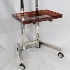 2 Tier Foldable Salon Trolley Cart for Hair Salon Use DN0192_Salon Trolleys