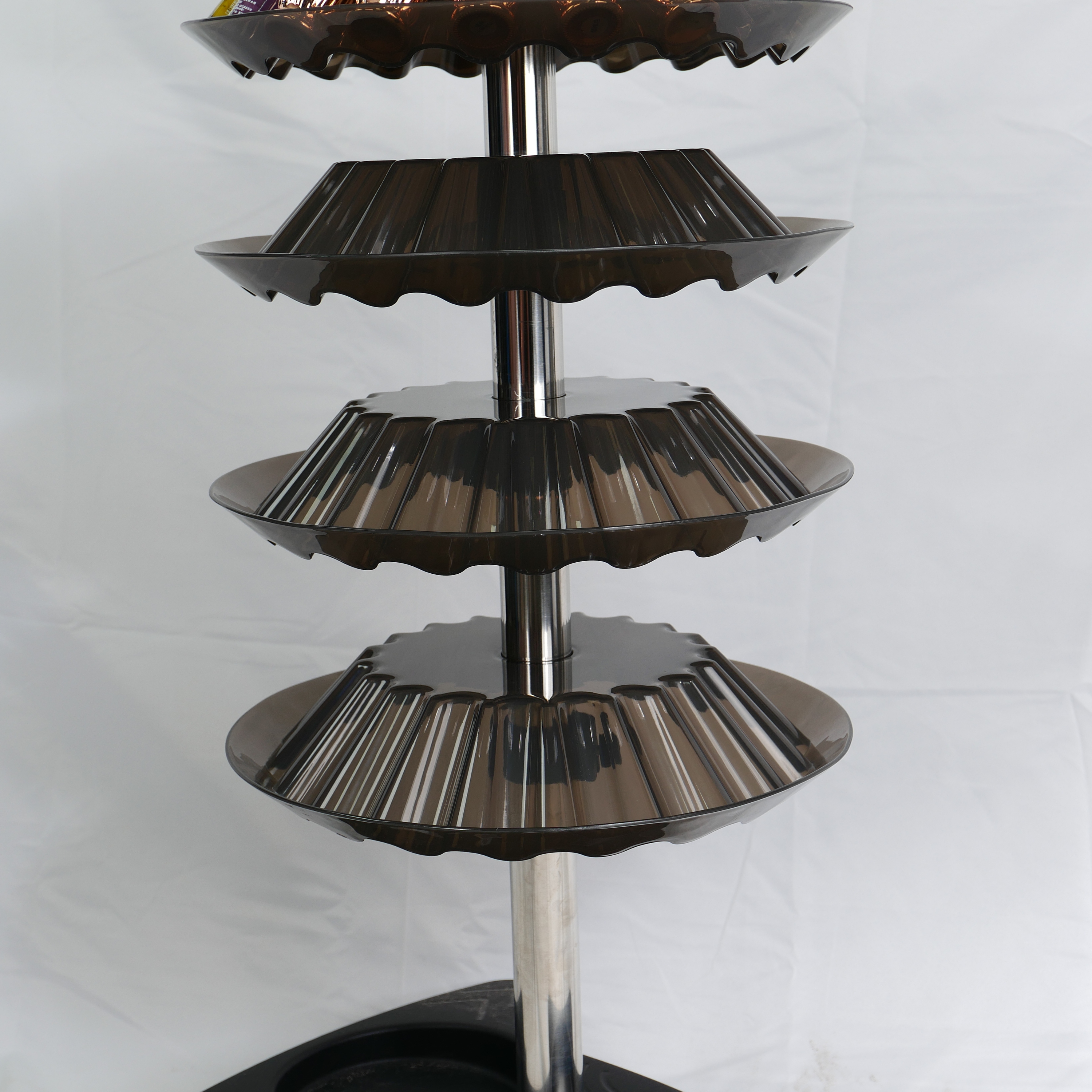 5-Tier Nail Polish Display Rack Organizer Stand for Salon Use DN0136_Floor Standing Racks