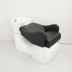Basic Shampoo Chair with Fiberglass Basin and Adjustable Footrest DN0062_Basic Shampoo Chairs