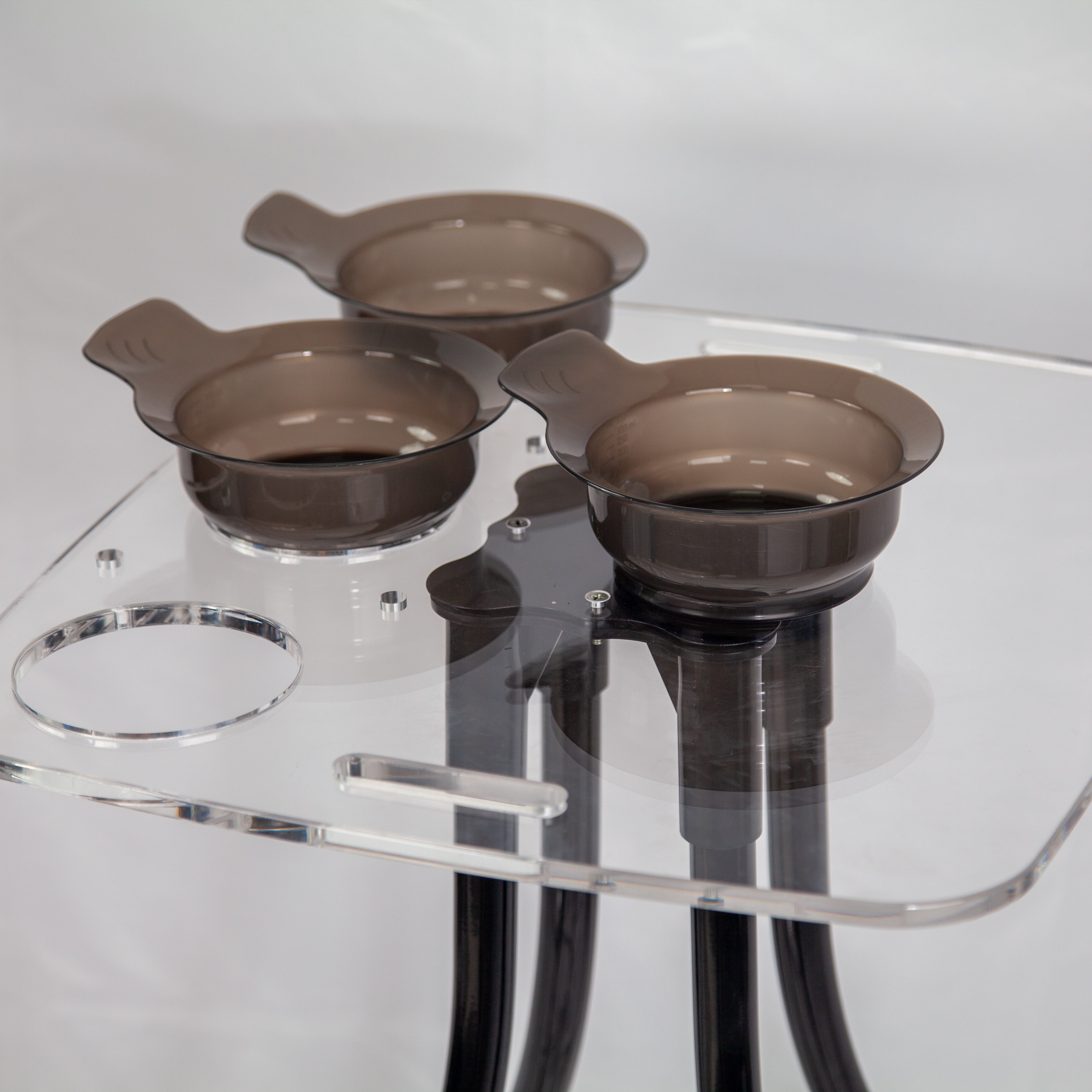 Hair Dye Mixing Bowl Salon Trolley Cart for Beauty Salon DN0158_Salon Trolleys