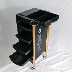 5 Drawer Metal Salon Trolley Cart for Beauty Salon Use DN0196_Salon Trolleys