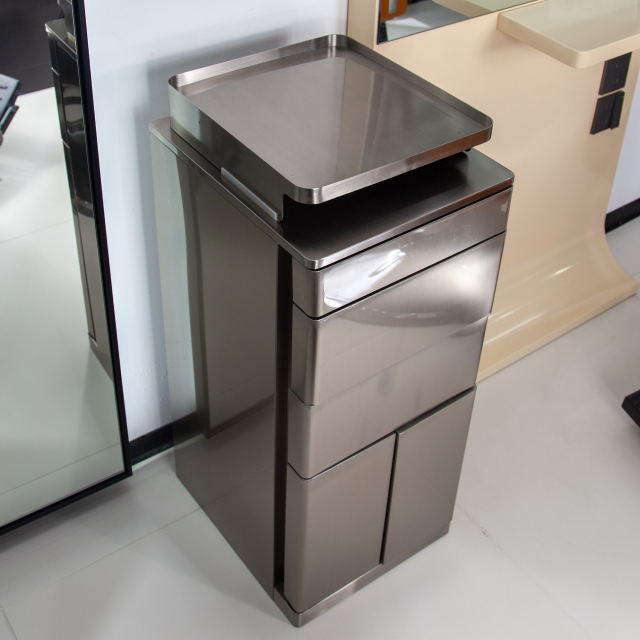 Salon Storage Cabinet with Drawers for Hair and Beauty Salon DN0175_Storage Cabinets