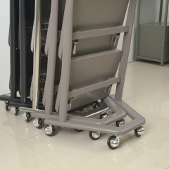 ABS Plastic Salon Trolley with Stainless Steel Frame for Beauty Salon DN0258_Salon Trolleys